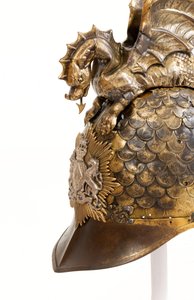 Helm, unbekannte walisische Yeomanry von School Welsh