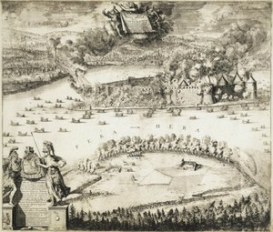 Einnahme der schwedischen Nöteburg-Festung durch russische Truppen am 11. Oktober 1702, 1703 von Schoonebeek