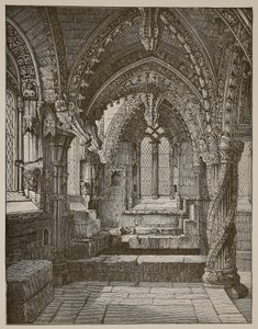 Südost-Ecke der Lady Chapel, Rosslyn