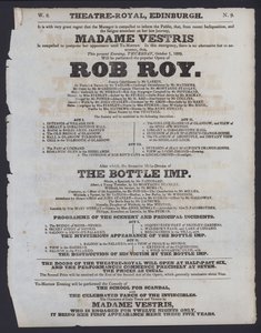 Theaterprogramm für das Theatre Royal, Edinburgh von Scottish School
