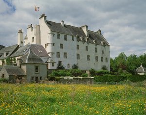 Ansicht von Traquair House von Scottish School