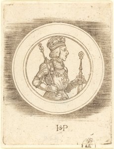 Medaille von König Ferdinand von Ungarn und Böhmen von Sebald Beham