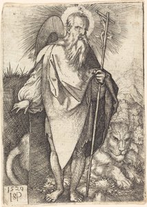 Heiliger Hieronymus stehend von Sebald Beham