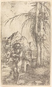 Heiliger Hieronymus in einer Landschaft