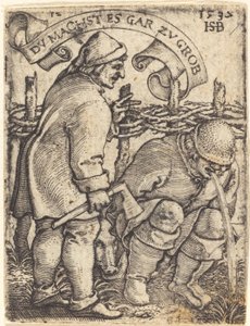 Erbrechender Bauer