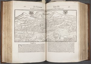 Cosmographia, Fol 470-471, 1544 von Sebastian Munster