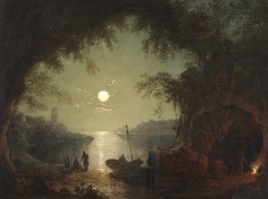 Eine mondbeschienene Bucht von Sebastian Pether