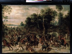 Kavallerieangriff, ca. 1615