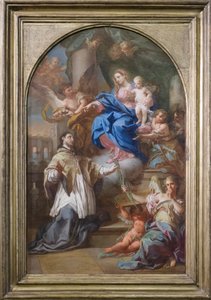 Madonna mit Kind und Heiliger Johannes von Nepomuk