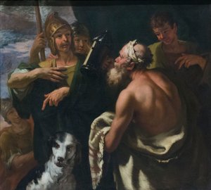 Diogenes Laterne von Sebastiano Ricci
