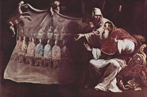 Papst Paul III. beseelt vom Glauben an das ökumenische Konzil von Sebastiano Ricci