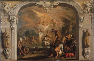 Die Taufe Christi von Sebastiano Ricci