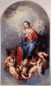 Die Unbefleckte Jungfrau Maria von Sebastiano Ricci