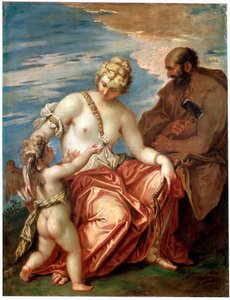 Venus, Vulkan und Amor, 1700er Jahre von Sebastiano Ricci