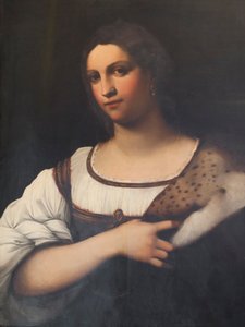 Porträt einer Frau, oder Fornarina von Sebastiano del (c.1485 1547) Piombo