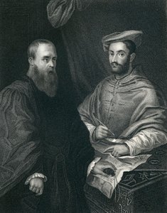 Kardinal Hippolito De Medici und Sebastiano Del Piombo von Sebastiano del Piombo