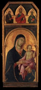Madonna mit Kind, ca. 1320 von Segna di Buonaventura