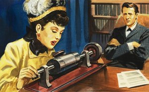 Die Geschichte der Kommunikation: Vom Phonographen zum Tonbandgerät