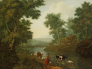 Landschaft in der Umgebung von Sankt Petersburg von Semyon Fyodorovich Shchedrin
