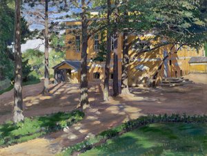 Savva Mamontovs Anwesen Abramtsevo von Sergei Arsenevich Vinogradov