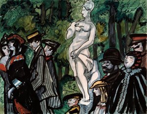 Im Sommergarten von Sergei Yurevich Sudeikin