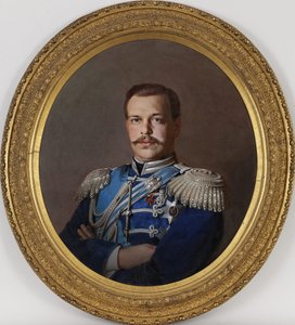 Porträt von Kaiser Alexander III.