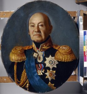 Porträt des Grafen Arseny Andreyevich Zakrevsky