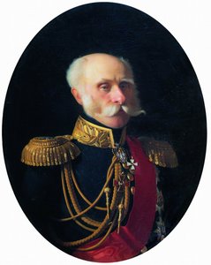 Porträt von Graf Fjodor Petrowitsch Litke