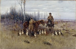 Fuchsjagd von Sergey Semyonovich Voroshilov