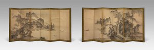 Landschaft der vier Jahreszeiten von Sesson Shukei