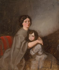 Mutter und Kind von Severin Falkman