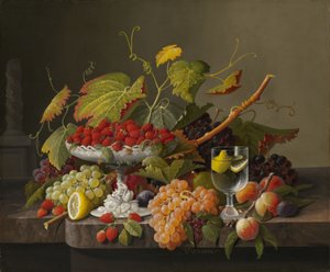 Eine Fülle von Früchten, ca. 1860 von Severin Roesen