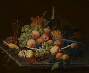 Stillleben mit Früchten von Severin Roesen