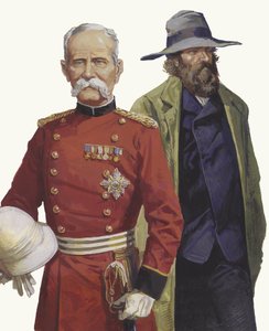 Burenkrieg: Lord Roberts und Pier Cronje