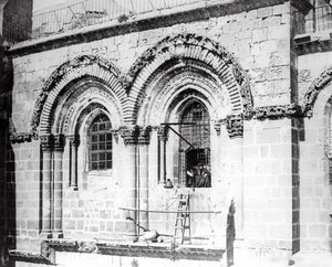 Fenster in der Südseite der Grabeskirche, 1865 von Sgt. James M. McDonald