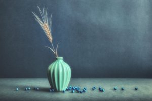 Serenes Weizen Stillleben