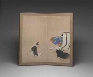 Geschichte des Bambusschneiders von Shibata Zeshin