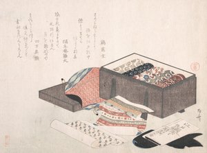 Kiste mit Draperien, 19. Jahrhundert von Shinsai