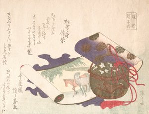 Rollenbild eines Pferdes, 19. Jahrhundert von Shinsai