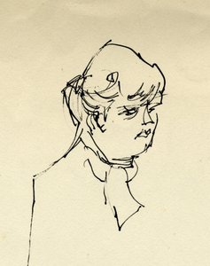 Kopf einer Frau, 1953 von Shirley Markham
