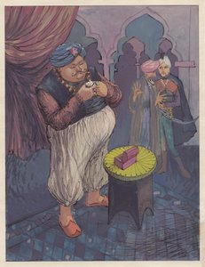 Illustration für eine Märchengeschichte von Shirley Markham