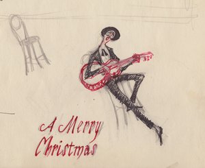 Mann mit Gitarre