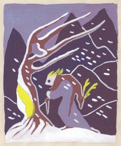 Winterstudie, ca. 1950