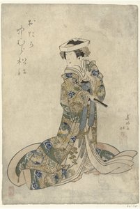 Nakamura Matsue als Otaka von Shunbaisai Hokuei