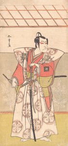 Ichikawa Danjuro V als Samurai von hohem Rang