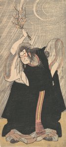 Der Schauspieler Nakamura Nakazo in der Rolle von Kan Shojo von Shunsho