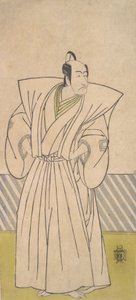 Der fünfte Ichikawa Danjuro als Samurai hohen Ranges, spätes 18. Jahrhundert von Shunsho