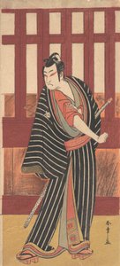 Der zweite Ishikawa Monosuke in der Rolle des Karigane Bunshichi von Shunsho