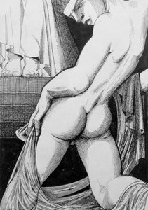 Ganymed vor Zeus, 1923 von Sidney Hunt