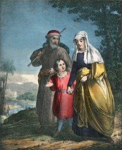 Jesus kehrt mit seinen Eltern nach Nazareth zurück